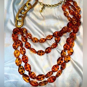 Beaded / chain necklace